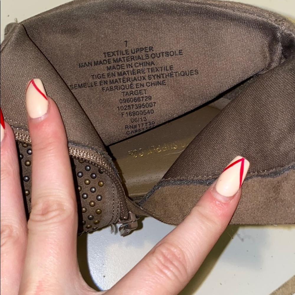 Brown Booties - image 4